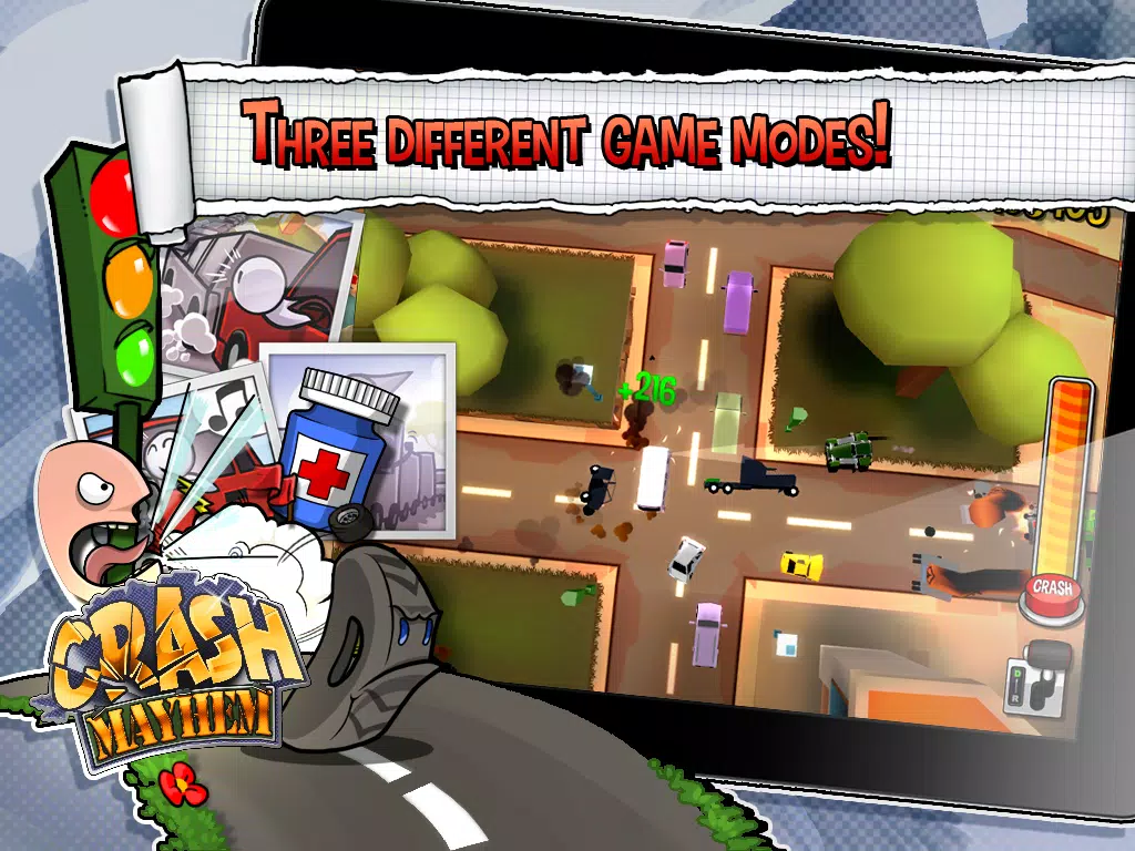 Crash Mayhem iPad  स्क्रीनशॉट