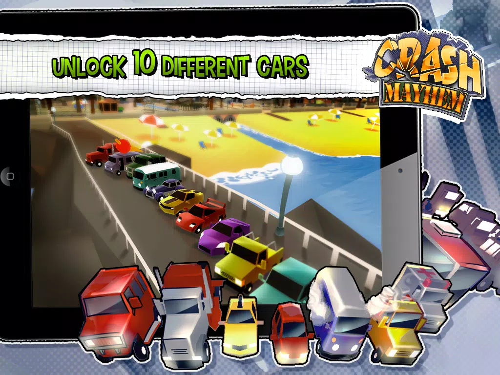 Crash Mayhem iPad  स्क्रीनशॉट