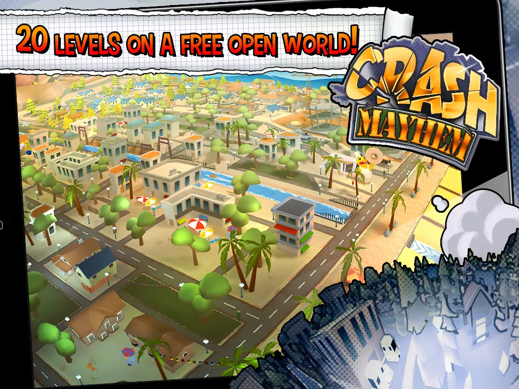 Crash Mayhem iPad  स्क्रीनशॉट