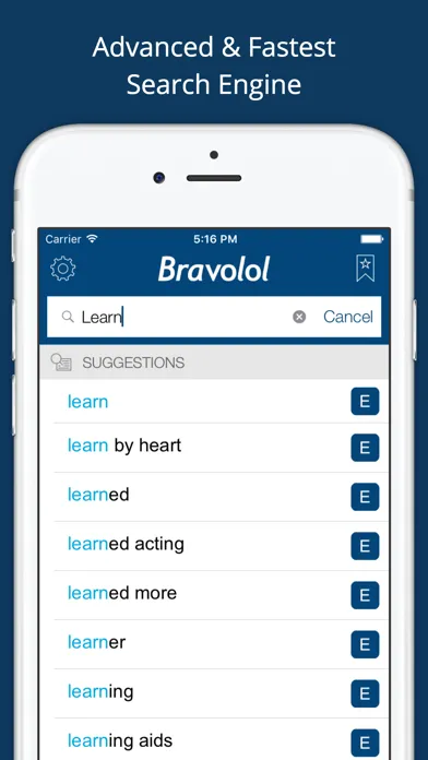 ภาพหน้าจอของ Hindi English Dictionary Pro