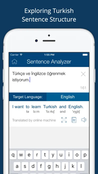 Captures d'écran de Turkish English Dictionary Pro