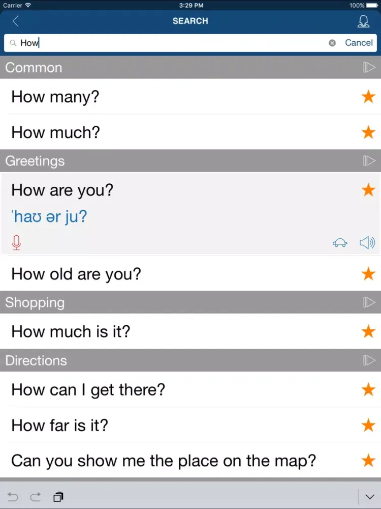 Learn English (Pro Version) iPad  Screenshots