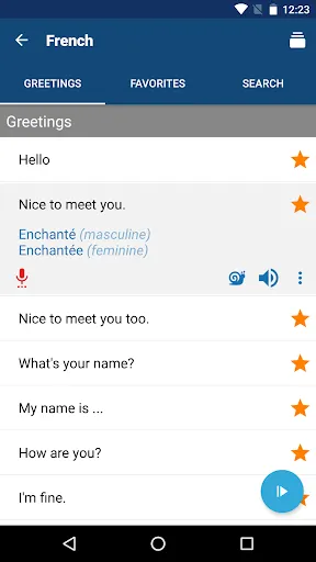 Learn French | Translator Screenshots