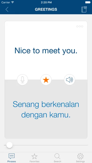 Capturas de pantalla de Learn Bahasa Indonesian