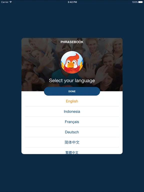 Capturas de tela do Learn Japanese Phrases & Words iPad 