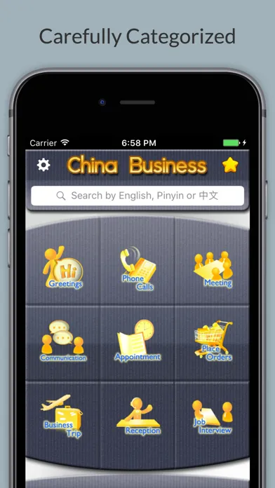 Business Chinese - Phrases, Words & Vocabulary Screenshots