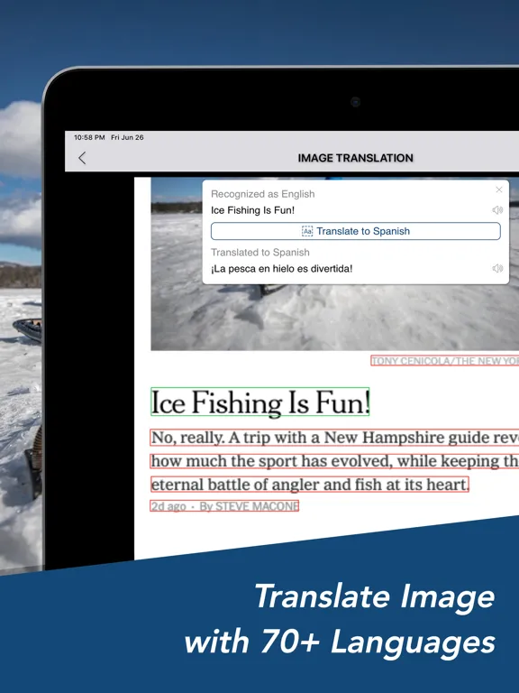 Screenshot di Dictionary & Translator iPad 