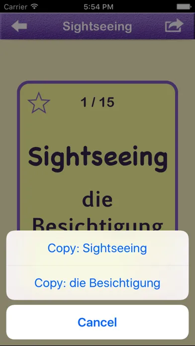 Learn German Vocabulary | German Flashcards Screenshots