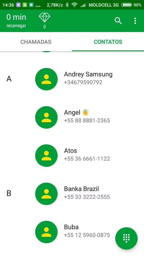 BraVOZ ligue grátis o Brasil Ekran Görüntüleri