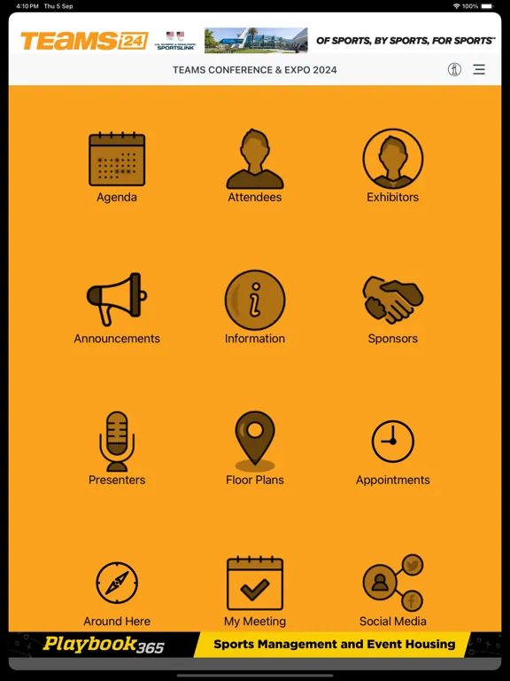 TEAMS Conference & Expo 2024 iPad  Screenshots