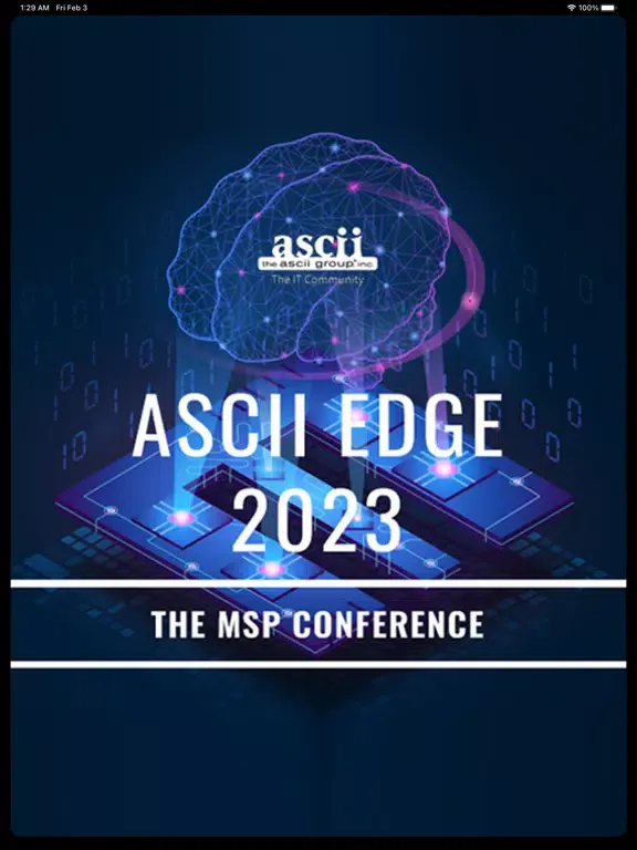 Скриншоты ASCII Edge- The MSP Conference iPad 