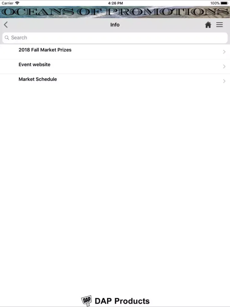B-M Markets iPad  Screenshots
