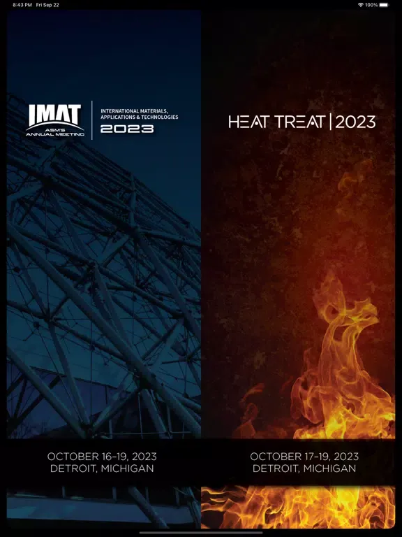 تصاویر IMAT/Heat Treat 2023 iPad 
