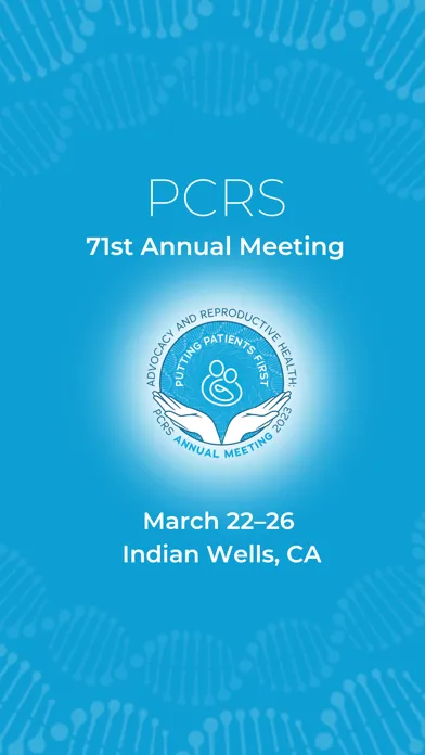 PCRS Annual Meeting Screenshots