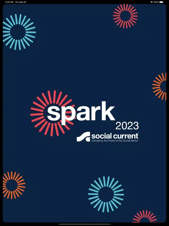 Captures d'écran de Social Current's SPARK '23 iPad 