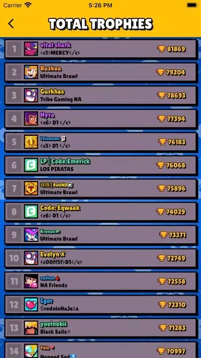 Brawl Pass and Stats for Brawl Screenshots