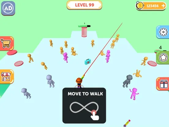 Tangkapan layar Join Brawl 3D -Inject War iPad 