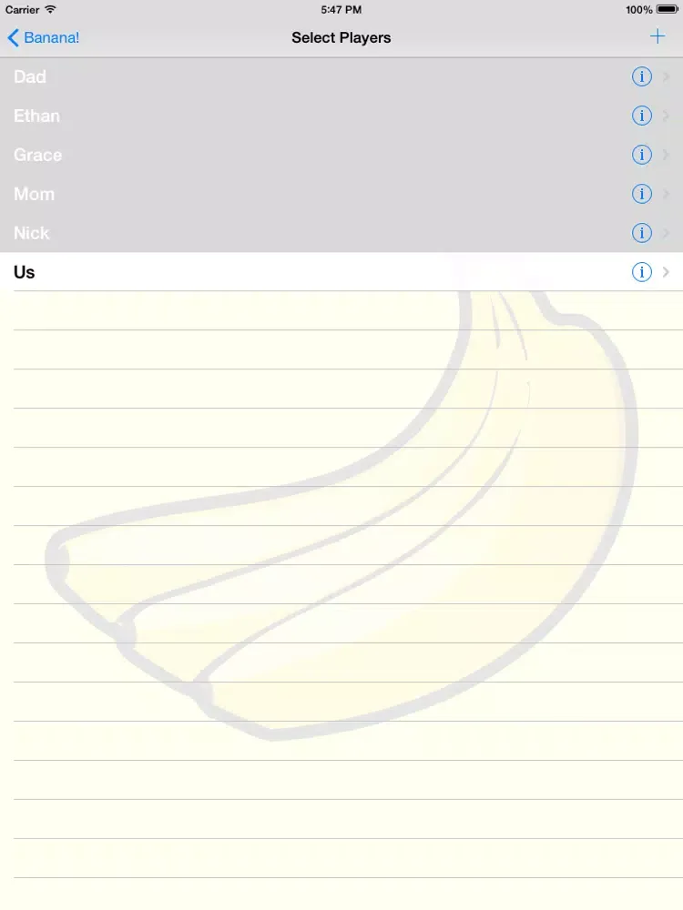 Tangkapan skrin Banana! Travel Game iPad 