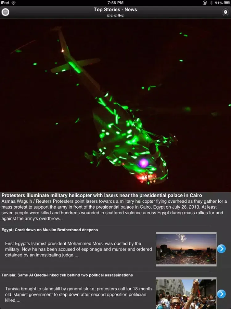 ParishWorld iPad  스크린샷