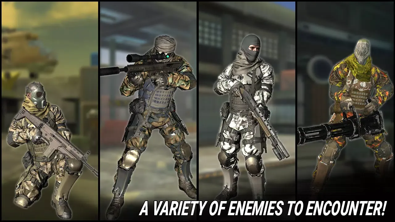 Fire Sniper Cover: FPS offline স্ক্রিনশট