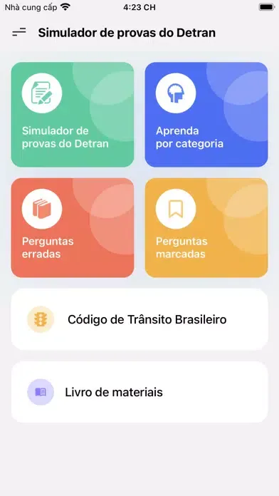 Simulado Detran SP应用截图