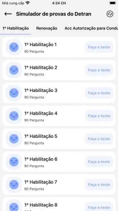 Simulado Detran SP应用截图