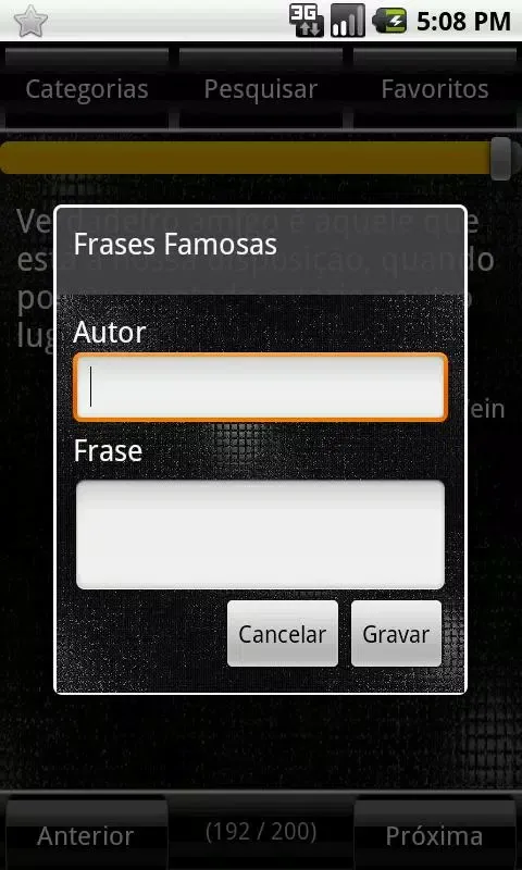 Screenshot di Frases Famosas