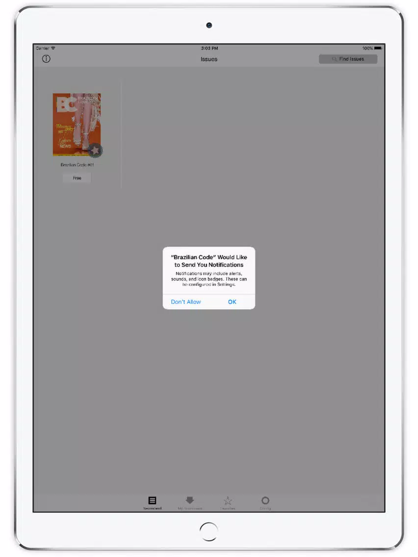 Capturas de pantalla de Brazilian Code iPad 