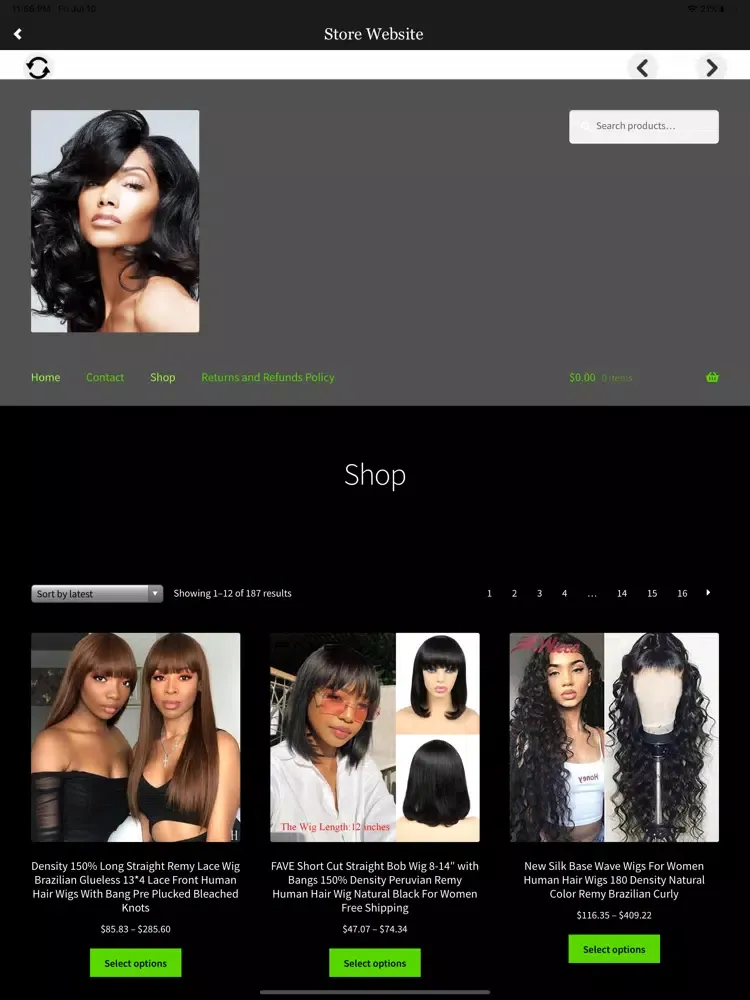 Скриншоты Brazilian Hair Extensions iPad 