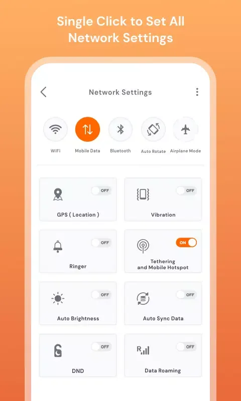 Fast Phone Settings Screenshots
