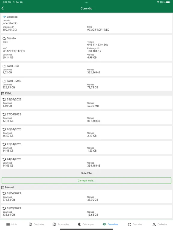 Zrzuty ekranu Porto Franco TI iPad 