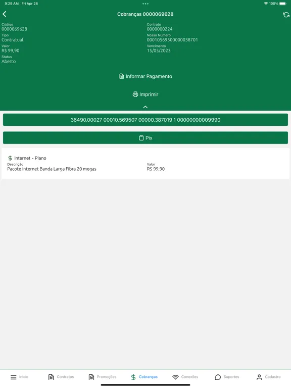 Zrzuty ekranu Porto Franco TI iPad 