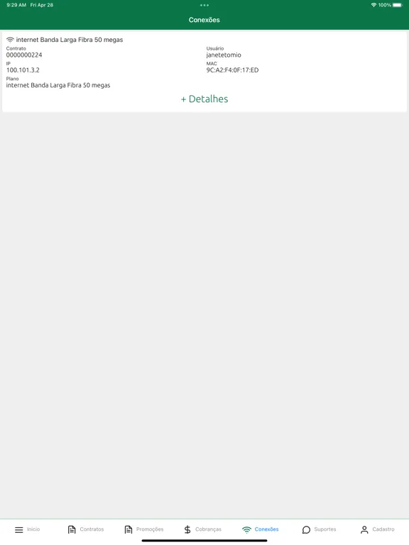 Zrzuty ekranu Porto Franco TI iPad 