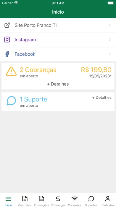 Zrzuty ekranu Porto Franco TI