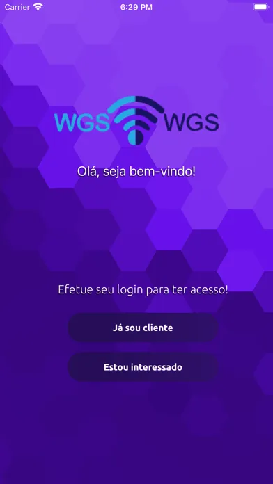 WGS Internet Banda Larga स्क्रीनशॉट