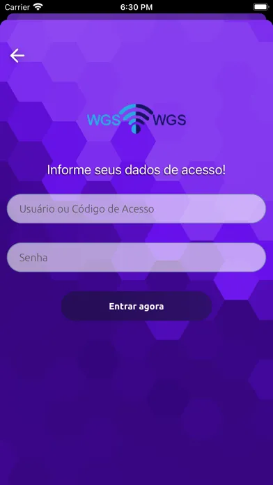 WGS Internet Banda Larga स्क्रीनशॉट