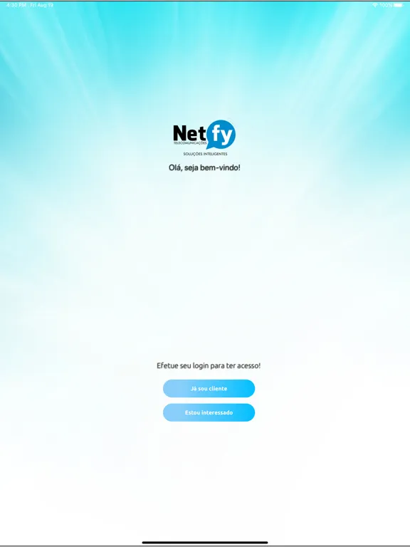 Netfy Telecomunicações iPad 应用截图