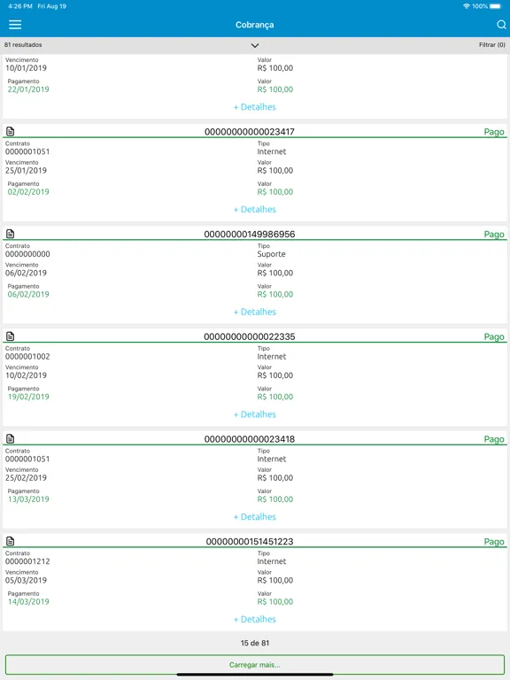 Netfy Telecomunicações iPad 应用截图