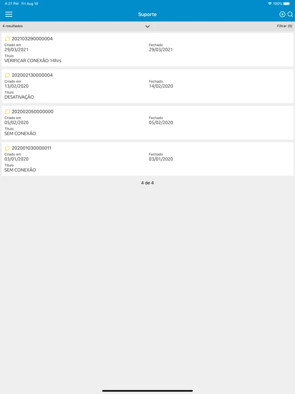 Netfy Telecomunicações iPad 应用截图