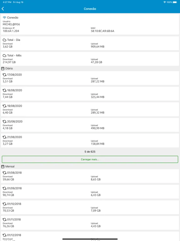Netfy Telecomunicações iPad 应用截图