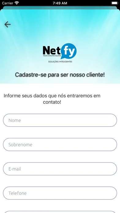 Netfy Telecomunicações应用截图