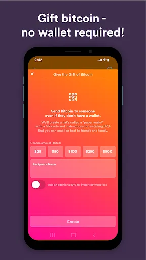 BRD Bitcoin Wallet Bitcoin BTC應用截圖