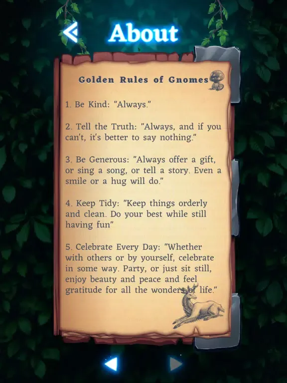 Gnomi Game of Gnomes iPad  Screenshots