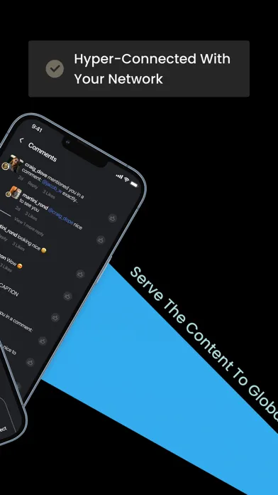 Tangkapan skrin Breakout: Audio Social Network