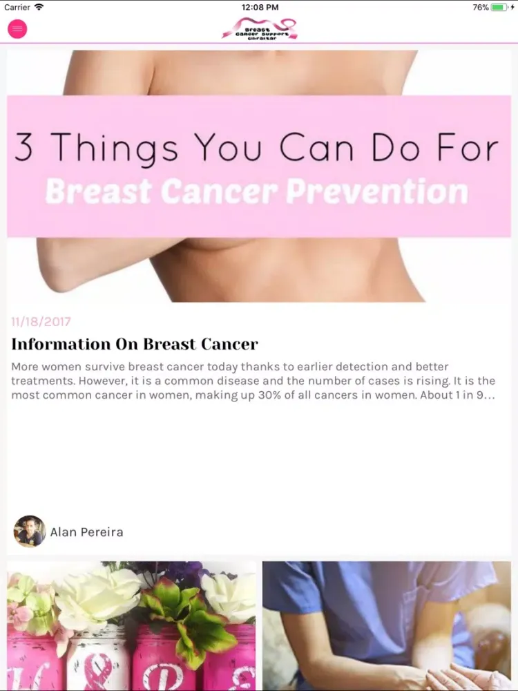 Capturas de pantalla de BreastCancerGibraltar iPad 