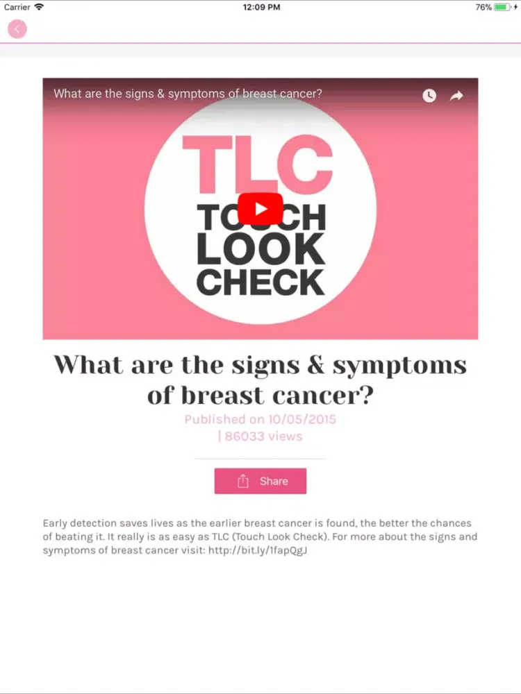 Capturas de pantalla de BreastCancerGibraltar iPad 