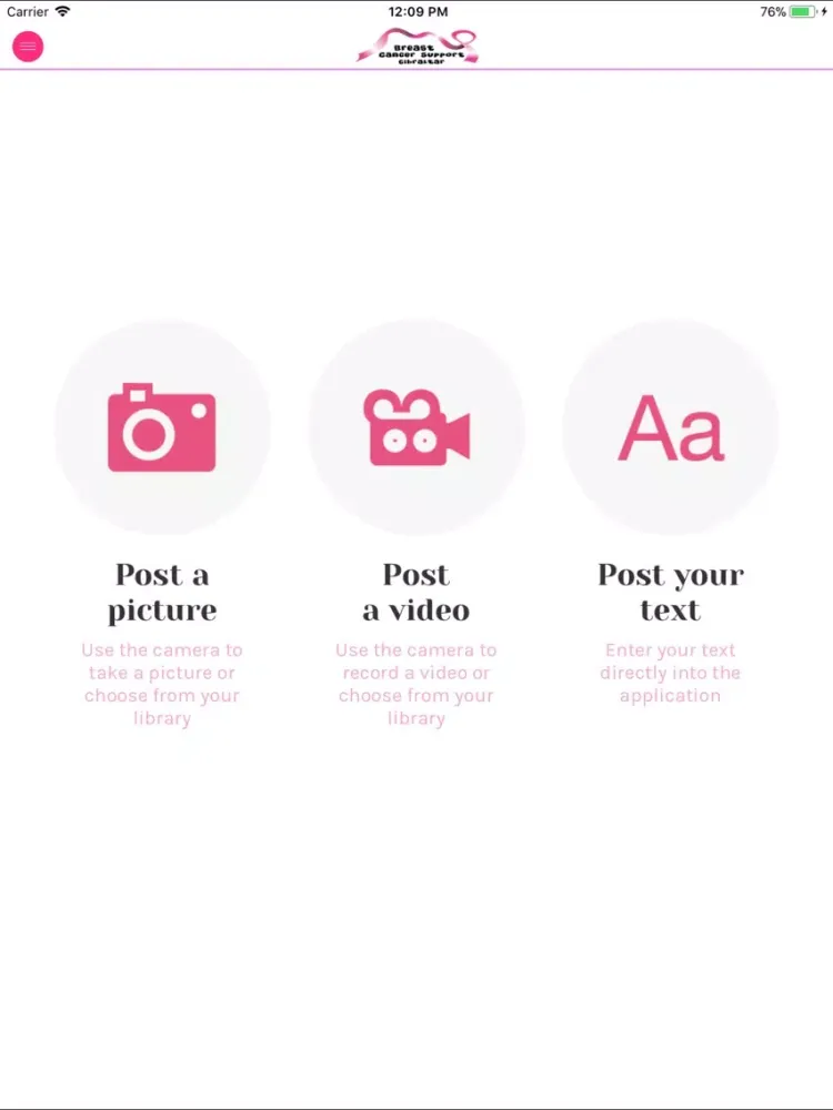 Capturas de pantalla de BreastCancerGibraltar iPad 