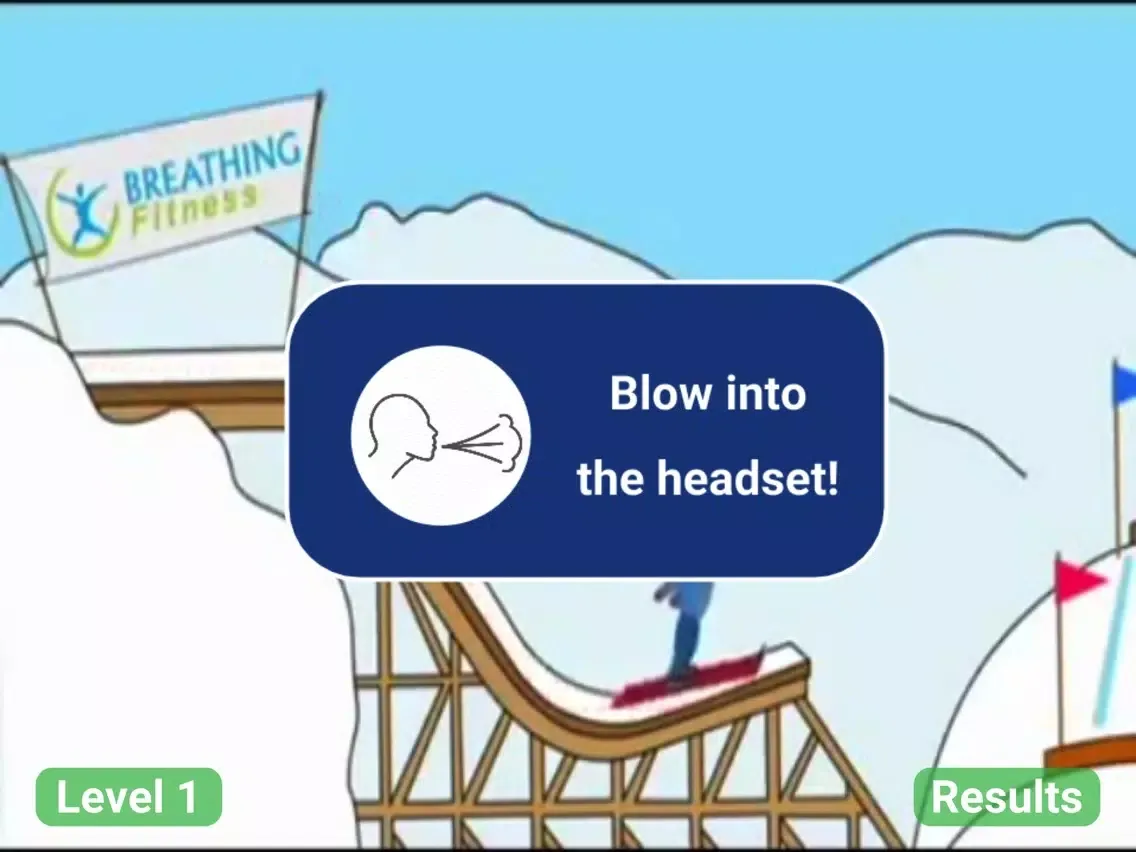 Ski Jumper (Breathing Buddy) iPad  Ekran Görüntüleri