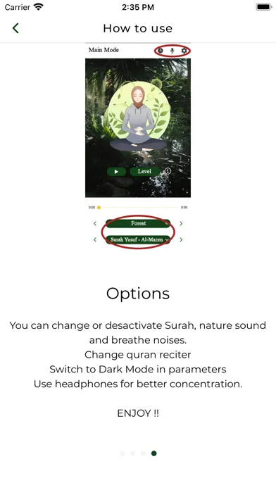 Screenshot di Breathe With Quran