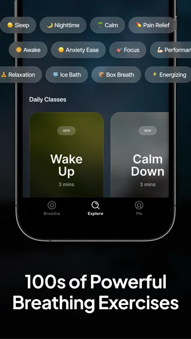 Zrzuty ekranu Breathwrk: Relax, Sleep, Focus